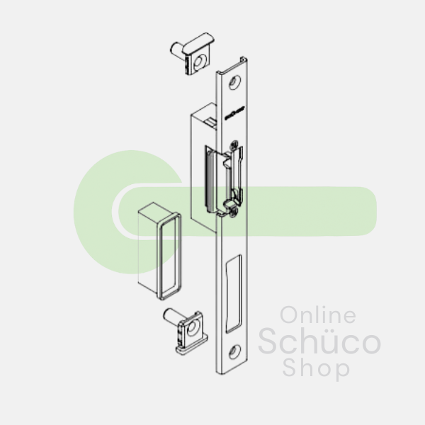 Schuco elektrischer Türöffner 229620 RS / 229619 LS