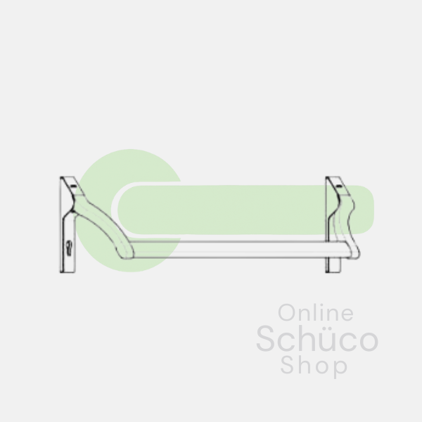 Schuco Stange für Notausgangsbeschlag - 212991 - 240753