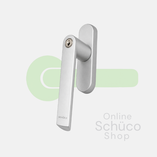 Schuco abschließbarer Fenstergriff - Ausstellfenster - 269567 - Aluminium