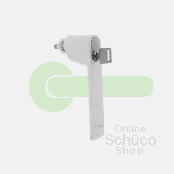 Schuco Fenstergriff - abschließbar - Kipp vor Dreh - diverse Farben - 247656 / 247657 / 247658 / 247659 / 2476600