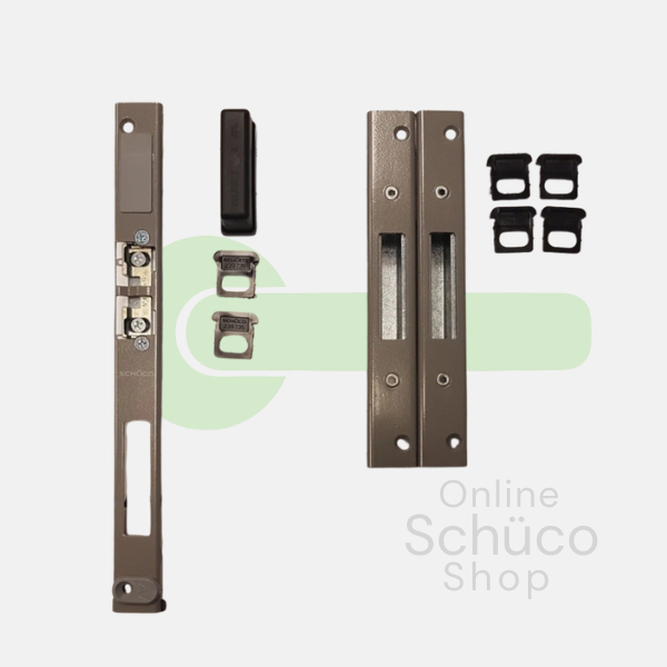 Schüco 3-teiliger Set Schließbleche 240761 / 240762 / 240759 / 240760