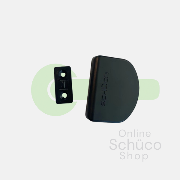 Schüco Türdrücker - schwarz 242686 298997