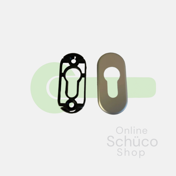 Schuco Rosettenfarben: 218893 Alu / 227652 Schwarz / 218895 Weiß 9010 /218896 Weiß 9016 / 218897 Edelstahl