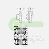 Schuco Dichtungssatz Falttür FD70 Satz - 224694
