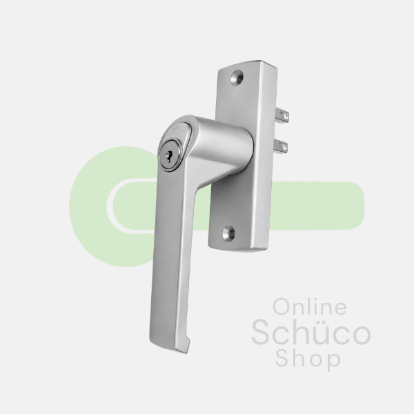 Schuco Fenstergriff - abschließbar - 234335 - Aluminium