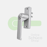 Schuco Fenstergriff - abschließbar - 234335 - Aluminium