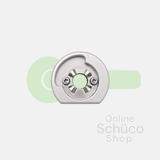 Schüco Rosette - abschließbarer Griff - Kipp vor Dreh - Variante: 247099 links / 247100 rechts