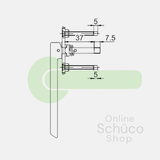 Schuco Griff tvb Falttür - 269190