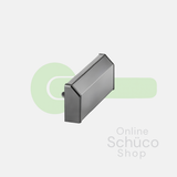 Schüco Aluminium-Wasserschenkel - Weiß 9010 217560 / Weiß 9016 227734 / Aluminium 217561 / Bronze 217562