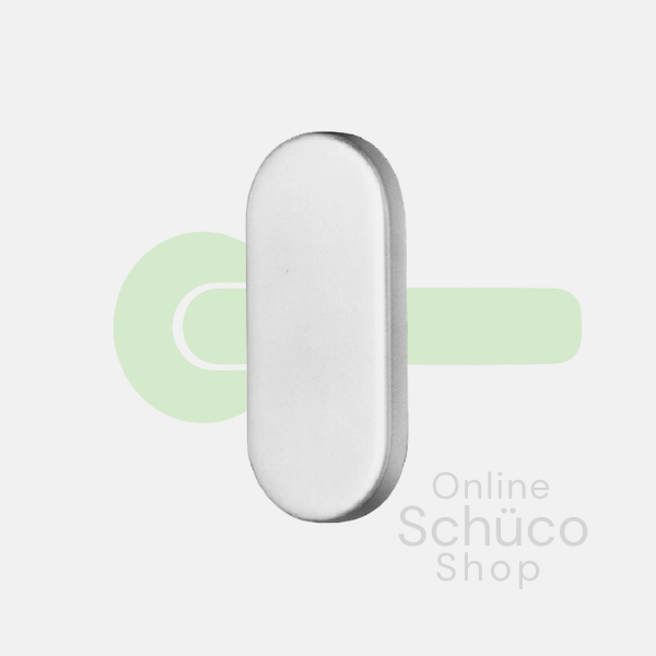Schüco Aluminium-Blindrosette 218906 Alu / 218907 Edelstahl