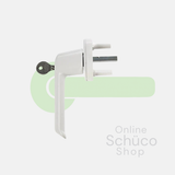 Schuco abschließbarer Griff - 37 mm Stift - Weiß / Cremeweiß - 98050480 / 23471900