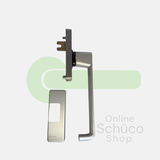 Schüco Aluminium-PSK-Griff Schiebetür Silber RS 247686 / 277786 - LS 247685 / 277785