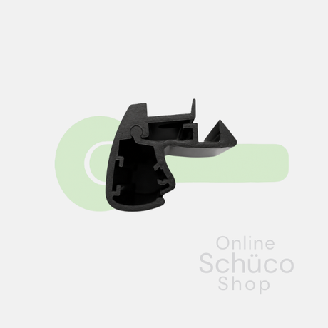 Schüco Schiebetürgriff schwarz - 234468