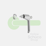 Schüco Fenstergriff - abschließbar - 234014 - Aluminium