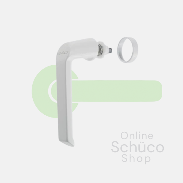 Schüco Fenstergriff - Verkehrsweiß 9016 - 234007