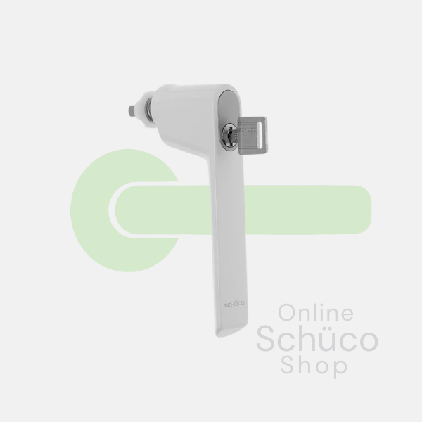 Schuco Fenstergriff - abschließbar - Kipp vor Dreh - diverse Farben - 247656 / 247657 / 247658 / 247659 / 2476600