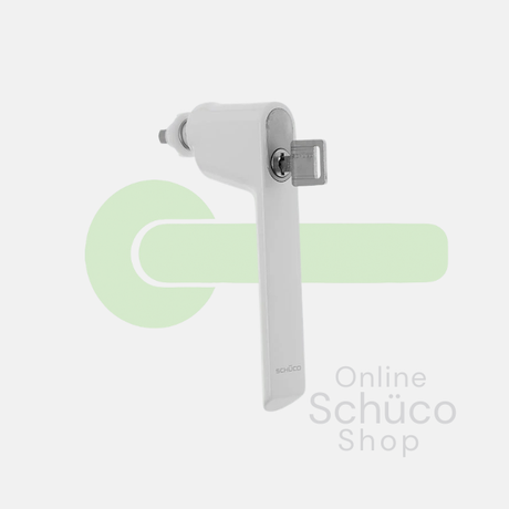 Schuco Fenstergriff - abschließbar - Kipp vor Dreh - diverse Farben - 247656 / 247657 / 247658 / 247659 / 2476600