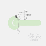 Schuco abschließbarer Griff - Alu 247581