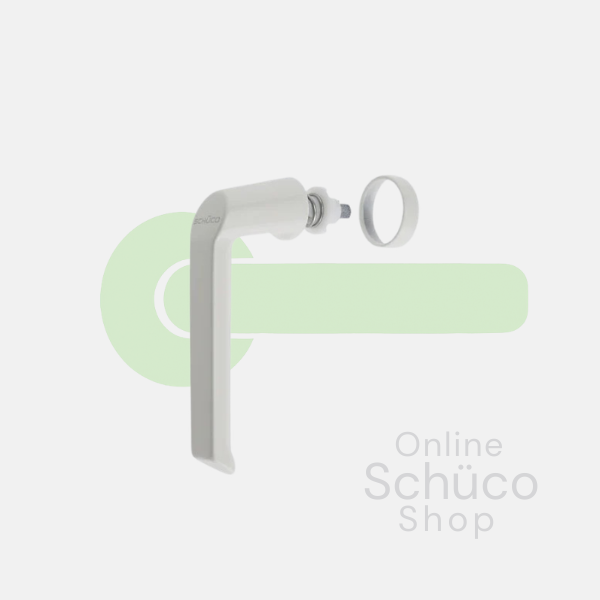 Schüco Fenstergriff – 234006 – Cremeweiß RAL9010