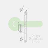 Schuco Schließblech 268 mm - 240532