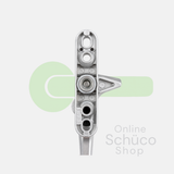 Schüco Drehgriff abschließbar - LS 247769 / RS 247770 - Aluminium