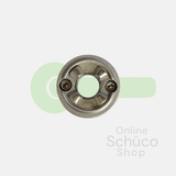 Schuco Design Rosette - Farben: 277682 Alu / 277683 Schwarz 9005 / 277684 Weiß 9010 / 277685 Weiß 9016 / 277686 Edelstahl-Optik