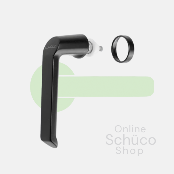 Schuco Fenstergriff - schwarz 9005 - 234036