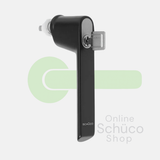 Schüco Fenstergriff - abschließbar - schwarz RAL 9005 - 247034
