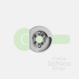 Schuco Rosette - nicht abschließbarer Griff - Kipp vor Dreh - SmartActive - Variante: 269099 links / 269100 rechts
