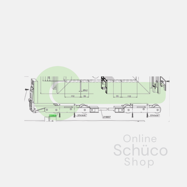 Schuco Pleuelstange 219657