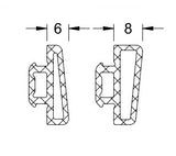 Schuco Dichtungssatz Falttür FD70 Satz - 224694