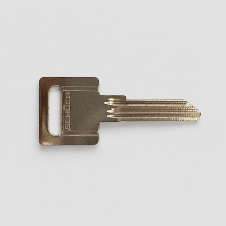 Schüco Schlüssel ohne Gravur T35 - 279442