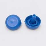 Schüco Rosettenabdeckkappe blau - 298420